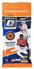 Panini 2021 Donruss Optic Football NFL Pack - 12 Cards
