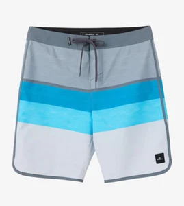 Boardshorts O'Neill Lennox vieira 19" para hombre talla 42 gris claro por encima de la rodilla - Imagen 1 de 3