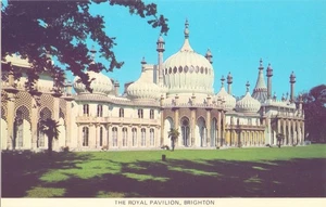 The Royal Pavilion, Brighton, East Sussex, Original Vintage Postcard - Picture 1 of 1