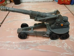 Cannone giocattolo militare lungo raggio scala GI JOE 4" obice con luci e suoni buono - Foto 1 di 5