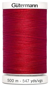 Gutermann 501-410 Sew-All Thread 547yd-Scarlet (5Pk) - Picture 1 of 1