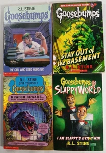 Lot Of 4 Goosebumps Books By R.L. Stine , Published By Scholastic Books - Picture 1 of 6