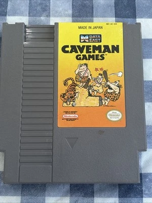 Caveman Games NES (Nintendo Entertainment System) Tested Working - Image 1 of 4