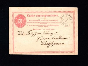 Suiza 1872 - 5 Rp. Tübeli GSK. Sello enano "Marthalen" (a3649) - Imagen 1 de 1