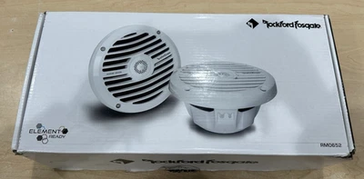 Rockford Fosgate RM0652 6.5" Prime Marine Full-Range Speakers *New Open Box* - Image 1 of 4