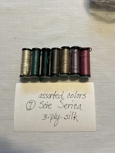 Soie Serica Silk Needlework Thread, Assorted Colors - Picture 1 of 1