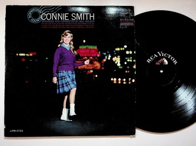 Connie Smith - Downtown Country LP Record 1967 RCA Victor Country 33 RPM - Image 1 of 2