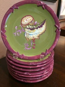 Tracy Porter Papillion Collection Salad or Dessert Plate ~ Set of 4 - Picture 1 of 3