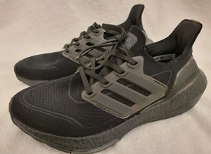 ADIDAS Women's Shoes Size 8 UltraBoost 21 Triple Black Running Sneakers FZ2762 - Picture 1 of 10