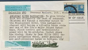 Overseas Mailer Jackson Checkering 1358 Arkansas River Project Little Rock AR - Imagen 1 de 1