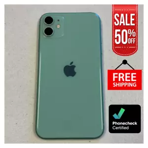 Apple iPhone 11 Unlocked 64GB 128GB - Green, Black - Verizon, T-Mobile, 4G LTE - Picture 1 of 9