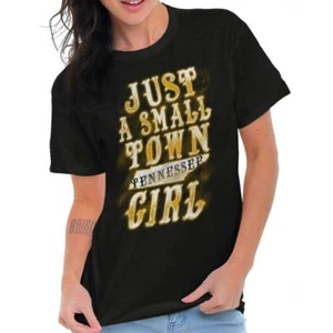 Small Town Tennessee Girl Southern Vacation Womens or Mens Crewneck T Shirt Tee - Picture 1 of 8