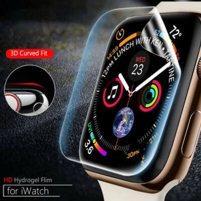 Hydrogel Screen Protector For Apple Watch Series 7 SE 6 5 For iWatch 49MM 45MM - Image 1 of 4