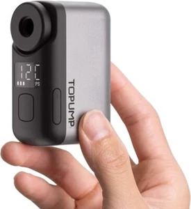 Tiny Pump Mini Bike Tire Pump with Gauge, 120PSI Portable Electric Bicycle pump - Picture 1 of 15