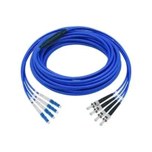 Cable de conexión de fibra monomodo 9/125 100M interior blindado LC-ST 4 hilos-45678 - Imagen 1 de 1