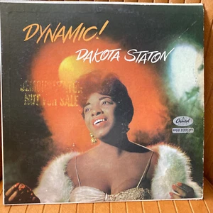 DYNAMIC PROMO DAKOTA STATON VINYL LP RECORD ALBUM CAPITOL SLEEVE T 1054 1958 - Picture 1 of 8