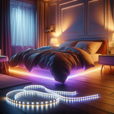 16ft Music Sync Led Strip Remote Control Wedding Color Changing Bedroom Outdoor - Image 1 of 4