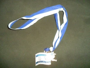Israel Judo Association 2008 Championship Metal Pendant Medallion with Necklace - Picture 1 of 5