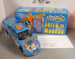1999 Jerry Nadeau Cartoon Network 1/24 Action RCCA CWB Diecast Autographed - Picture 1 of 2