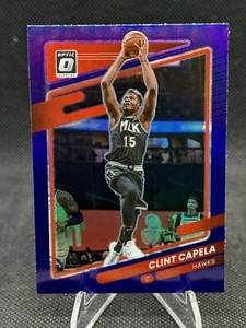 2021-22 Panini Donruss Optic - Purple Prizm #62 Clint Capela - Picture 1 of 2