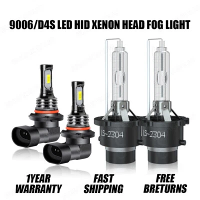 Faros LED/HID faros antiniebla de haz bajo blanco frío para Toyota Prius 2006-2009 Foto 1 de 4