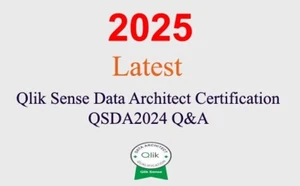 Qlik Sense Data Architect QSDA2024 Q&A GUARANTEED (1 month update) - Picture 1 of 1
