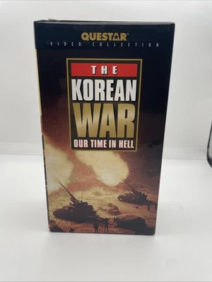 The Korean War Our Time In Hell QUESTAR VIDEO COLLECTION 2 VHS SET - Image 1 of 4