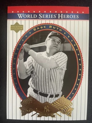Babe RUTH 2002 Upper Deck World Series Heroes #80 - Image 1 of 2