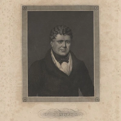Daniel O'Connell Porträt Politik Irland Klassizismus Carl Mayer Stahlstich 1850 - Bild 1 von 3