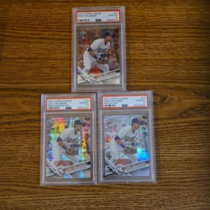Topps Chrome 2017 - Cody Bellinger (RC) - Prisma, refractor, regular 79 PSA 10's - Imagen 1 de 2