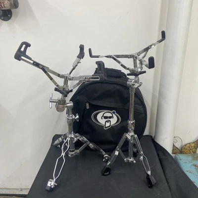 Protection Racket 3006C Snare Case & Pearl Snare Stand (2) S930 S790 Drummer Lot - Image 1 of 4