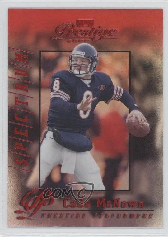 2000 Playoff Prestige Prestige Performers Red Spectrum /100 Cade McNown #206 - Image 1 of 2
