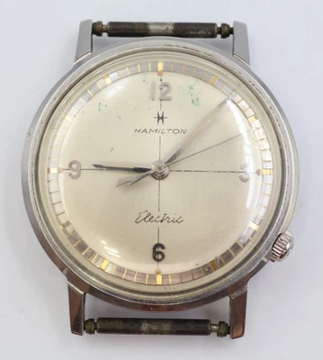 Vintage Hamilton Electric Nautilus Men's Watch circa 1967, not working - Imagen 1 de 4