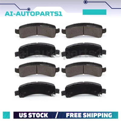 Juego de 2 pastillas de freno traseras de cerámica para Chevrolet Express 3500 2018 2019 Foto 1 de 4