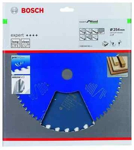 Bosch Professional Hoja de Sierra Circular para Madera 254mm Diámetro 30mm Diámetro 32 Dientes Nuevo - Imagen 1 de 4