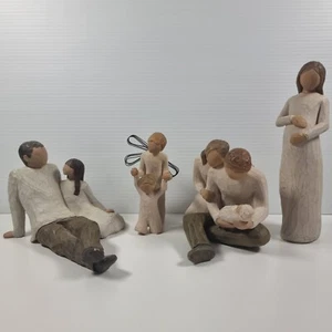 Willow Tree Father & Daughter, Gaurdian, Angel, New Life, Cherish (Minor Damage) - Picture 1 of 11