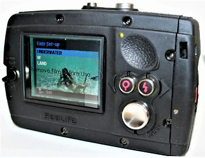 SeaLife Mini II SL330 Waterproof Shockproof Underwater Rugged Digital Camera NEW