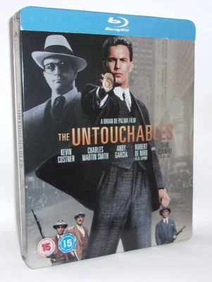The Untouchables (Blu-ray, 2012) Steelbook - Ltd Ed, Sean Connery, Kevin Costner - Image 1 of 3