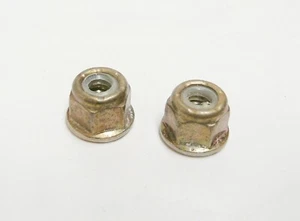 Polaris Sportsman Nylock flange nuts 1/4x20 7542153 qty 2 - Picture 1 of 1