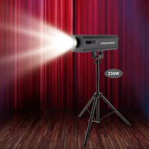 ollow Spot Light Party Theater Stage Spotlight Lamp &Tripod Bracket 6 Color - Picture 1 of 16