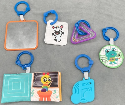 Baby Einstein Kickin Tunes Estera de Actividad Tiempo Abdomen Juego de Repuesto 6 Juguetes Enlaces Foto 1 de 4