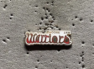 Moose Jaw Warriors Wordmark Logo WHL Hockey Pin - Imagen 1 de 2