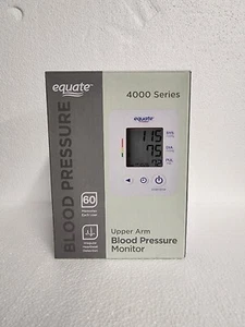 Blood Pressure Monitor, Equate 4000 Series Heartbeat Detection Upper Arm Digital - Picture 1 of 5