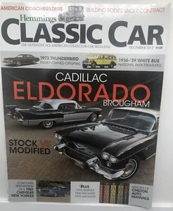 Hemmings Classic Car Magazine December 2017 #159 - Cadillac Eldorado - Imagen 1 de 1