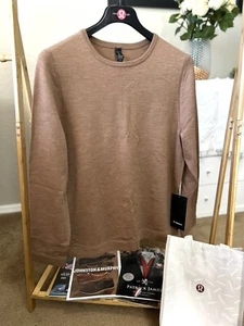 NWT$128 LULULEMON New Venture Crewneck Sweater - THCB - Size L - Picture 1 of 9