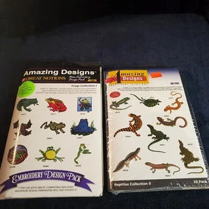 Amazing Designs Set 2 Soluciones de Bordado Nº Disquetes AD1264 y AD1119 3,5 - Imagen 1 de 15