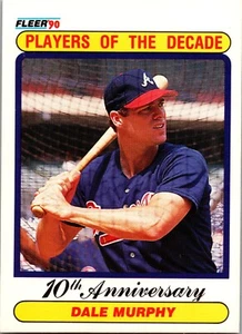 1990 Fleer - Players of the Decade Dale Murphy #623 - Picture 1 of 2