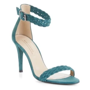 BCBGMAXAZRIA  VENITIA HIGH-HEEL SUEDE SANDAL    SIZE  7   MSRP $198 - Picture 1 of 5