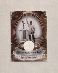 MUHAMMAD ALI 2011 RINGSIDE RETROSPECTIVE TRUNKS PATCH CASE TOPPER CARD #R18 2/10 - Picture 1 of 2