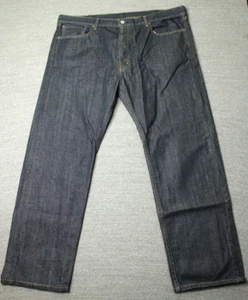 Pantalones de mezclilla Levis 505 para hombre 42x30 azul lavado ajuste relajado pierna recta - Imagen 1 de 19